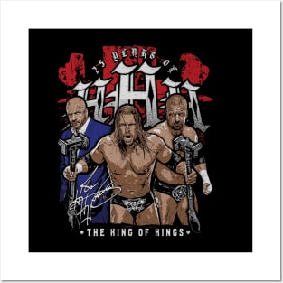 Triple H 25 years Posters and Art